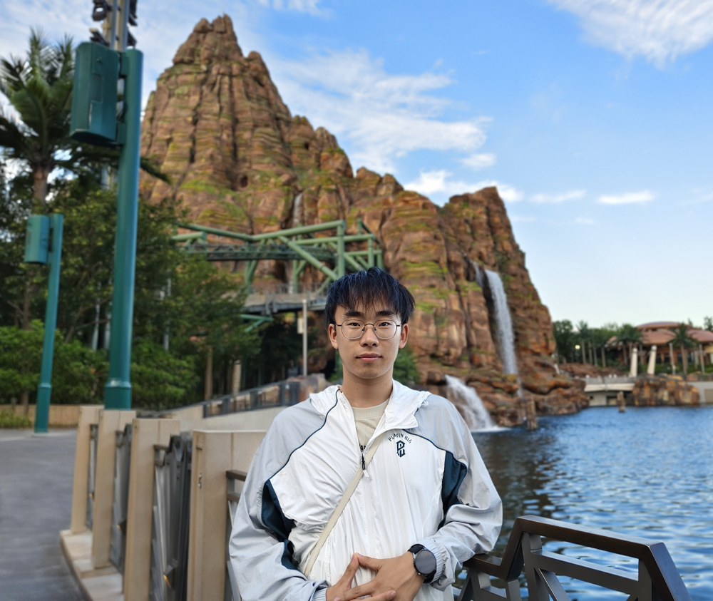 Hao Ma by the waterfront